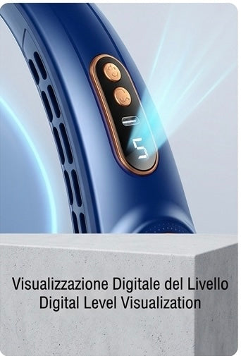 AuraBreeze™ | Il Ventilatore da Collo Portatile a 5 Velocità - Ultra Silenzioso